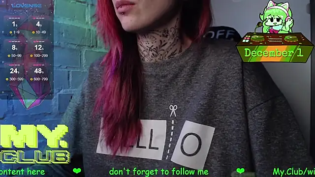 Witch Emma online show from December 1, 9:32 am