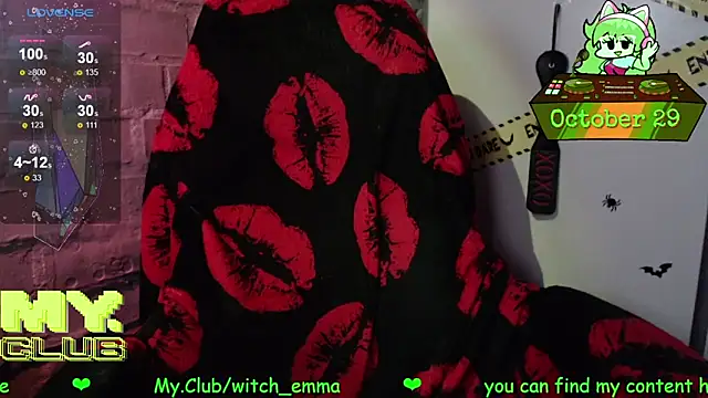 Witch Emma online show from October 29, 9:03 pm