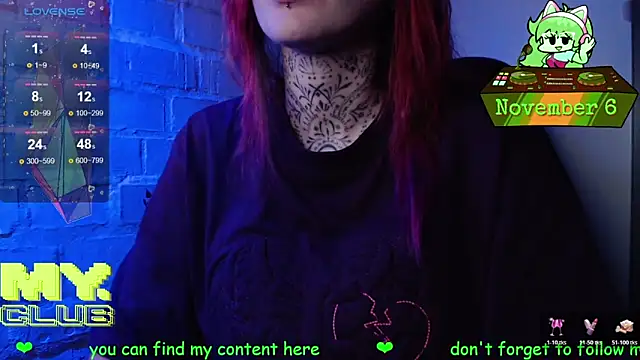 Witch Emma online show from November 6, 8:13 pm