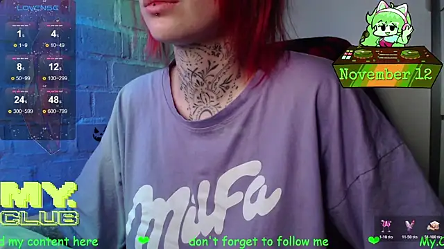 Witch Emma online show from November 12, 7:18 pm