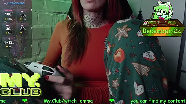 Witch Emma online show from December 22, 8:42 pm