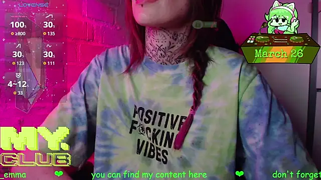 Witch Emma online show from March 26, 6:11 am