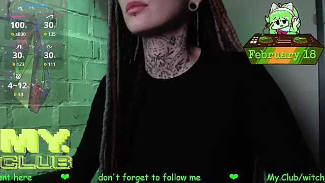 Witch Emma online show from February 18, 9:28 am