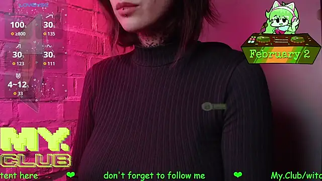 Witch Emma online show from February 2, 7:24 pm