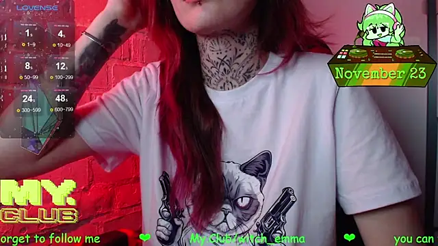 Witch Emma online show from November 23, 6:51 pm