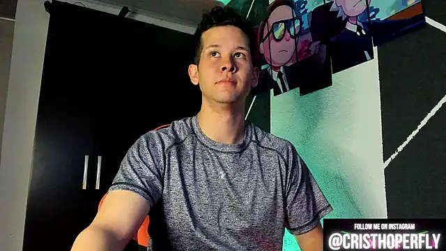 Snapshot of Cris_myster chatting on October 22, 2:11 am Cris myster online show from October 22, 2:11 am