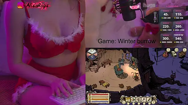 AlisaRogs online show from December 16, 8:24 pm