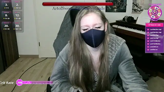 ArtofSweet online show from April 15, 7:40 pm