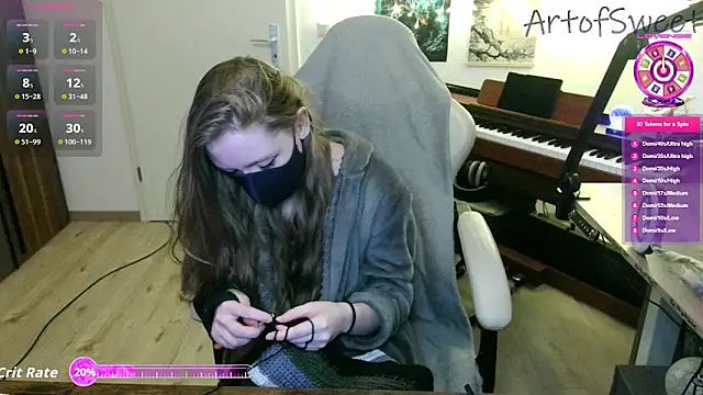 ArtofSweet online show from February 16, 8:29 pm