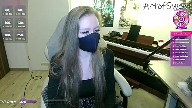 ArtofSweet online show from February 14, 8:09 pm