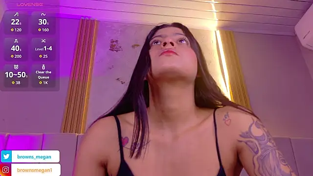 Megan browns1 online show from February 21, 1:13 pm