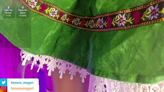 Megan browns1 online show from September 27, 1:17 pm