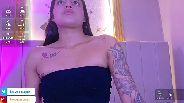 Megan browns1 online show from February 3, 1:05 pm