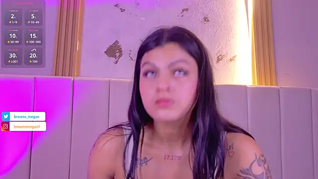 Megan browns1 online show from February 26, 1:11 pm