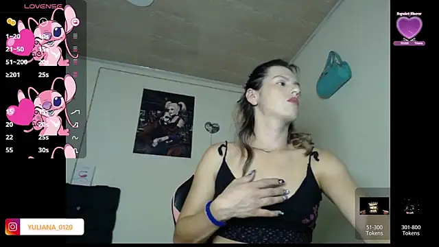 yuliana 19 online show from November 21, 9:14 pm