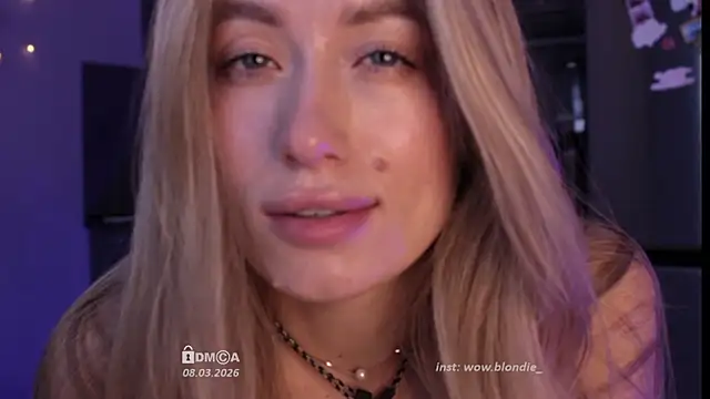 Blondie Bunny online show from March 8, 3:43 am