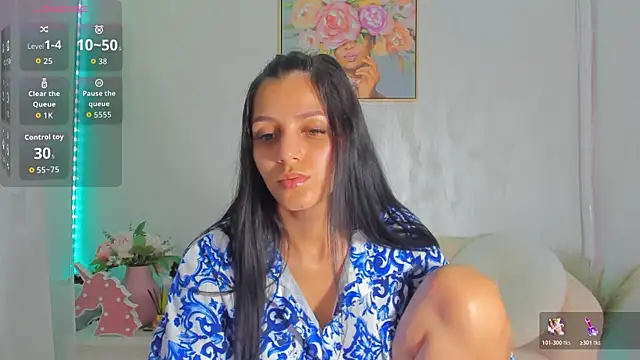 Snapshot of Sarabecker chatting on July 18, 8:45 am Sarabecker online show from July 18, 8:45 am