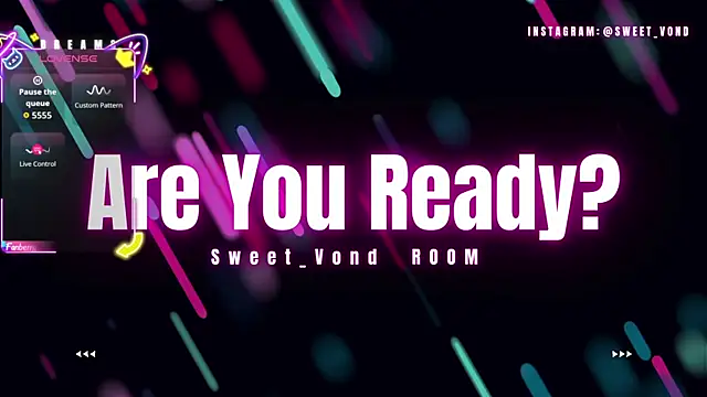 sweetvond  online show from October 16, 1:03 am