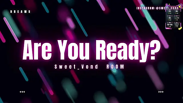 sweetvond  online show from September 21, 11:26 am