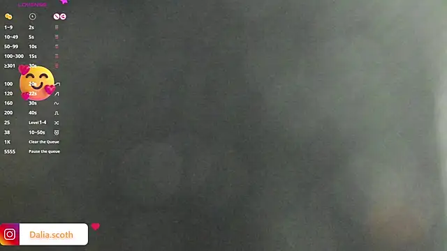 DaliaScoth online show from March 13, 7:28 pm