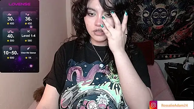 RossalieAdam24 online show from January 21, 7:26 am