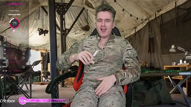 Snapshot of hornystripman97 chatting on February 20, 5:44 am hornystripman97 online show from February 20, 5:44 am