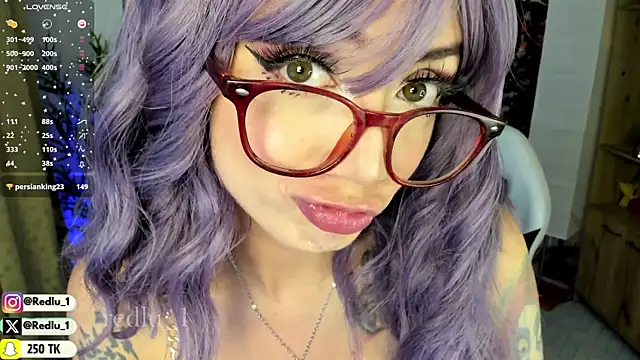 Redlu 1 online show from January 23, 2:55 am