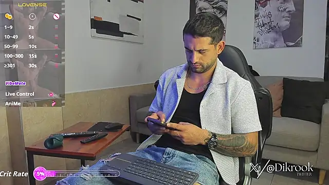 Davevilboy online show from October 7, 1:45 pm