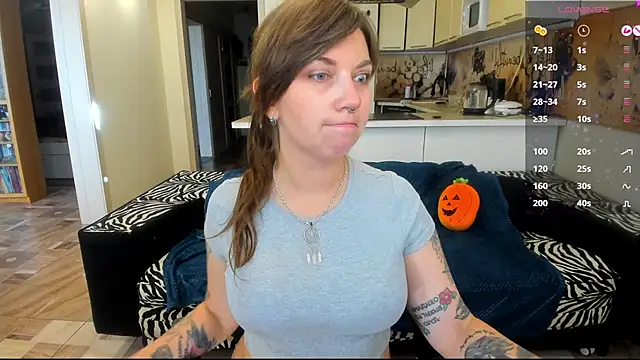 Snapshot of StacyTigerr chatting on October 18, 11:34 am StacyTigerr online show from October 18, 11:34 am
