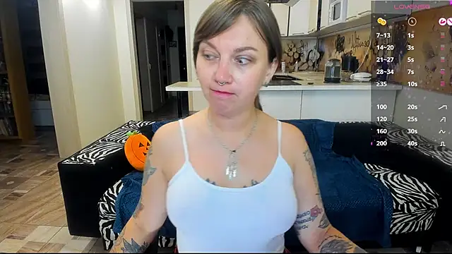 Snapshot of StacyTigerr chatting on October 19, 8:22 pm StacyTigerr online show from October 19, 8:22 pm