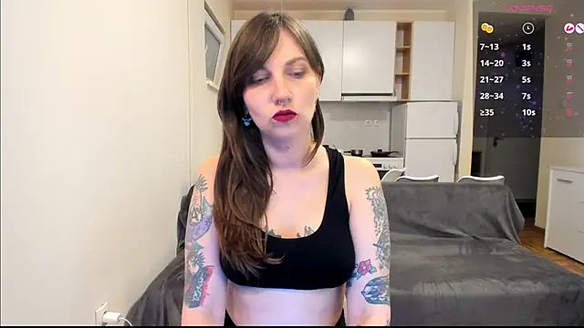 Snapshot of StacyTigerr chatting on March 7, 4:13 am StacyTigerr online show from March 7, 4:13 am