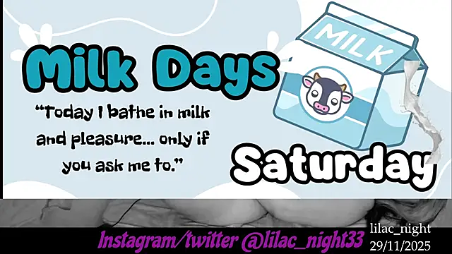 lilac night33 online show from November 29, 8:09 pm