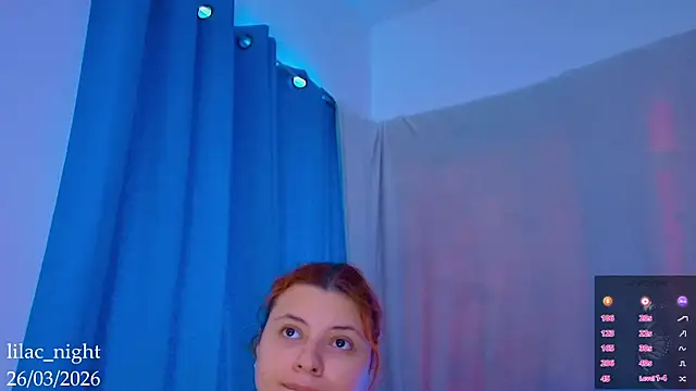 lilac night33 online show from March 30, 6:09 pm