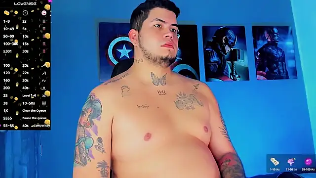 Snapshot of Thomas_chubbyxhot chatting on March 9, 12:21 am Thomas chubbyxhot online show from March 9, 12:21 am