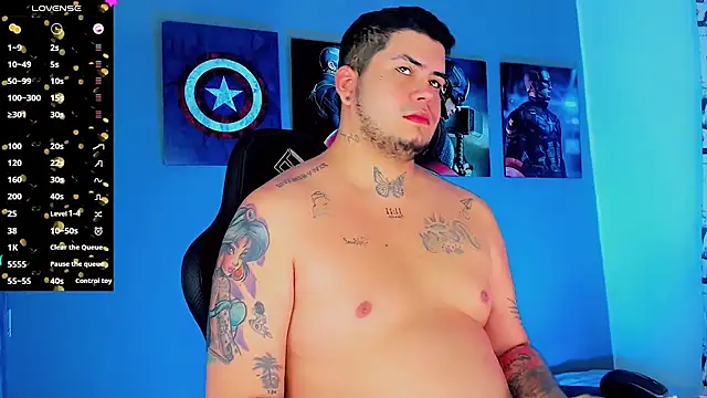 Snapshot of Thomas_chubbyxhot chatting on March 3, 1:07 am Thomas chubbyxhot online show from March 3, 1:07 am