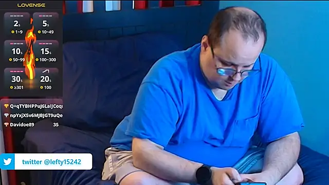 lefty15242 online show from September 20, 5:01 am