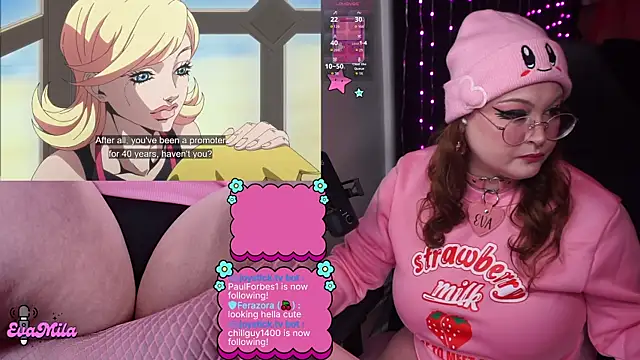 evamila online show from March 21, 12:01 am