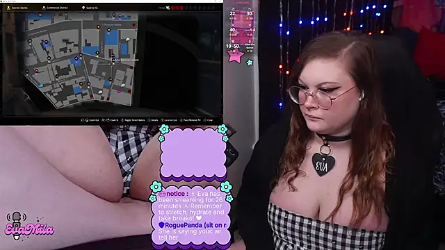 evamila online show from March 29, 1:07 am