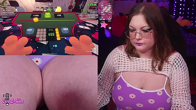 Snapshot of evamila chatting on July 1, 1:06 am evamila online show from July 1, 1:06 am