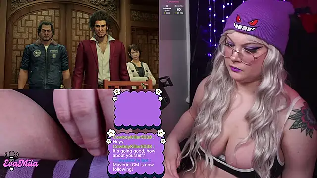 evamila online show from March 14, 12:05 am