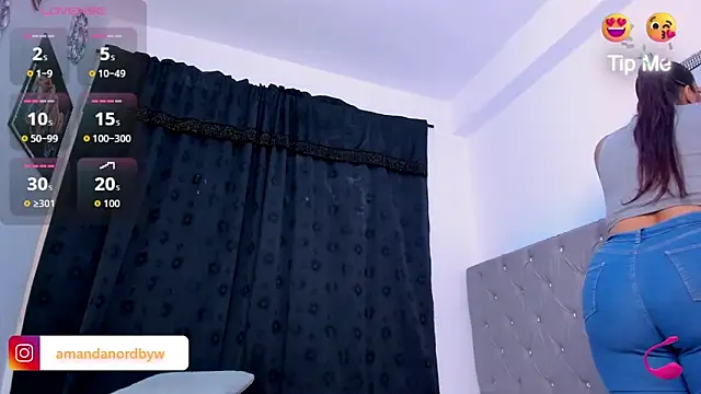 AmandaNordby  online show from February 18, 10:28 pm