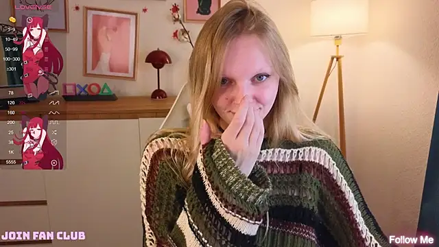 Snapshot of evangel1ne chatting on November 13, 9:30 pm evangel1ne online show from November 13, 9:30 pm