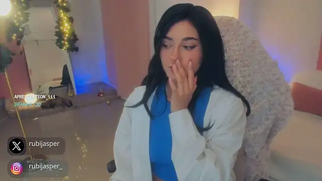 Snapshot of missrubijasper chatting on December 13, 5:16 am missrubijasper online show from December 13, 5:16 am