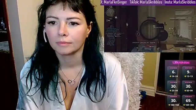 MarlaFknSinger online show from January 17, 9:17 am