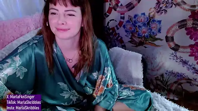 MarlaFknSinger online show from January 5, 12:42 pm