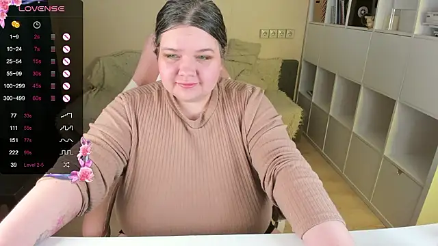 Snapshot of PlumPie chatting on January 16, 4:05 am PlumPie online show from January 16, 4:05 am