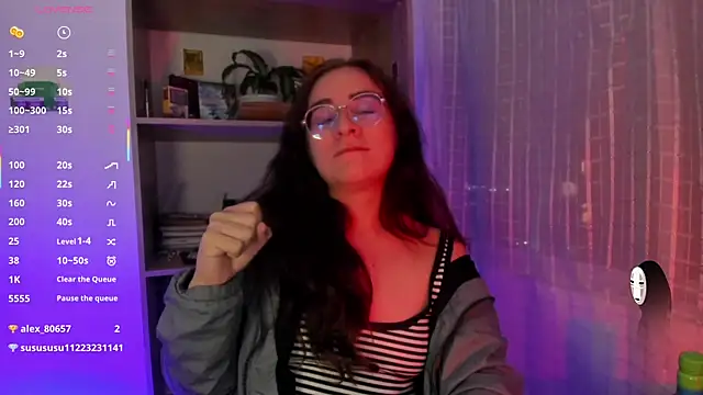 Snapshot of linda_giggle chatting on July 3, 12:06 am linda giggle online show from July 3, 12:06 am
