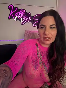 Snapshot of InKed-Kathy chatting on February 1, 9:35 pm InKed-Kathy online show from February 1, 9:35 pm