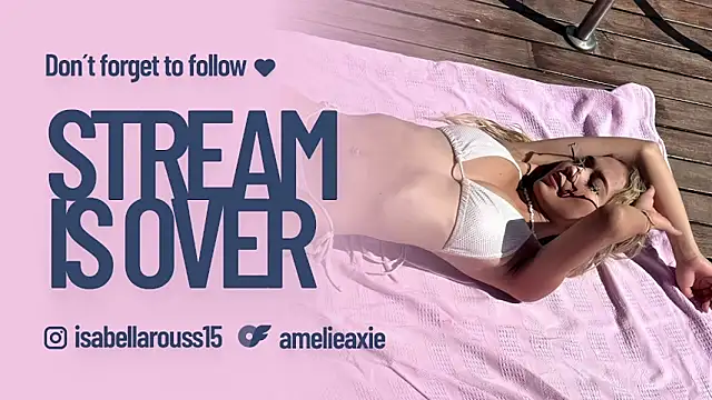 AmelieAxie online show from January 30, 8:22 am