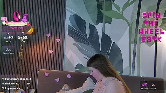 RubyValen online show from March 13, 5:00 am